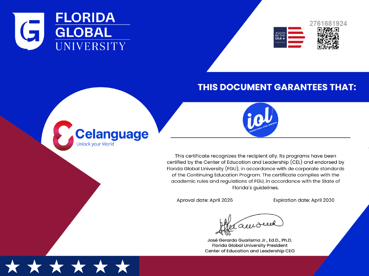 Certificado de Alianza FGU y CEL