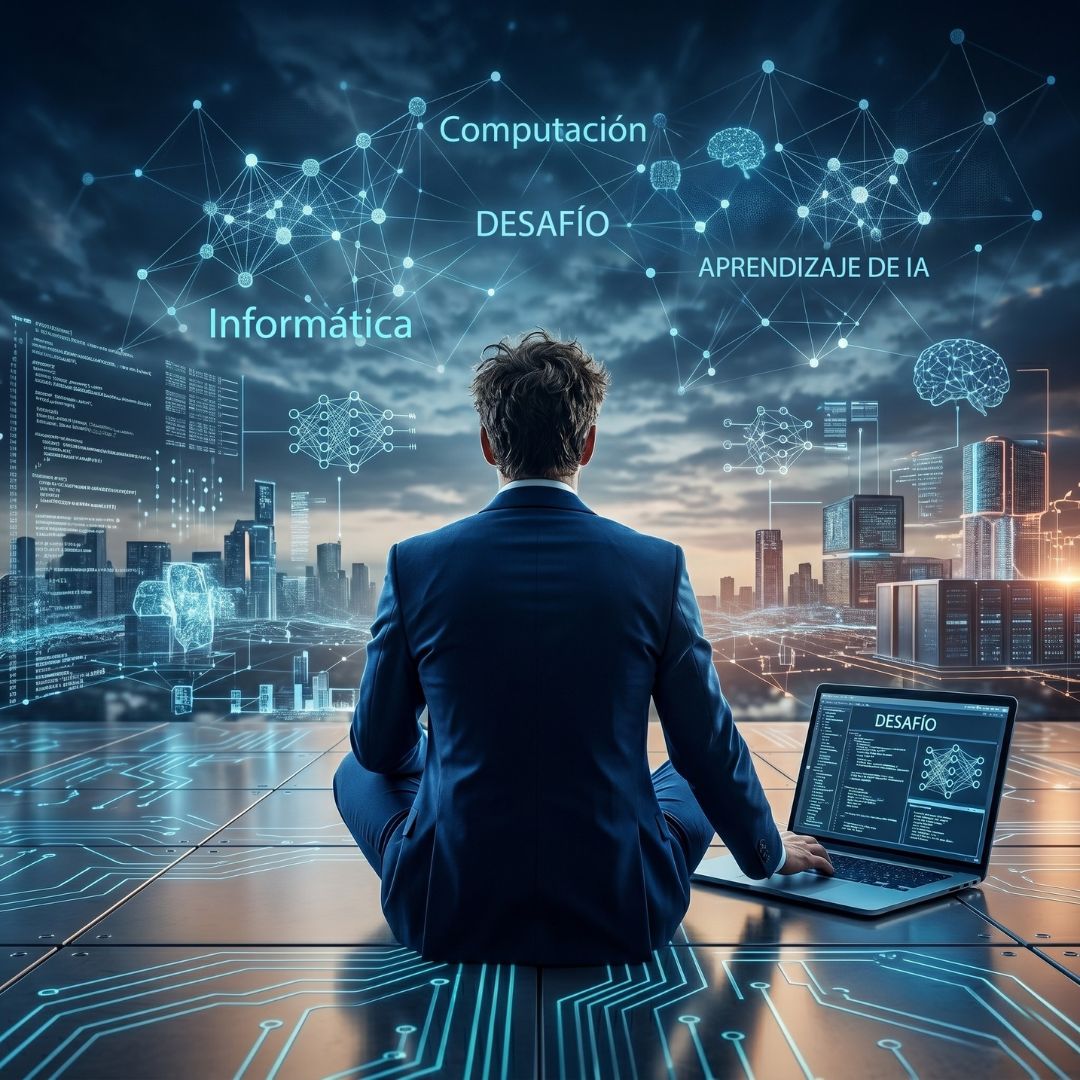 Profesional con computadora